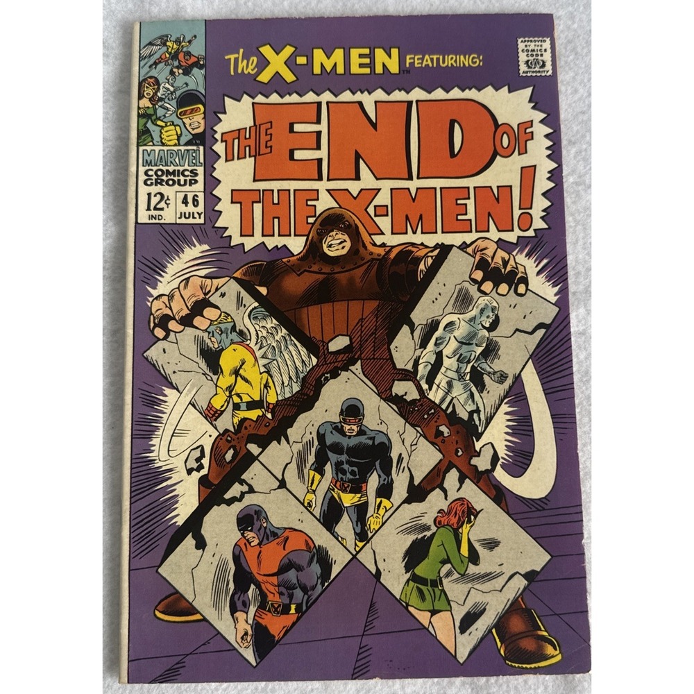 X-Men #46 1968 Marvel Comics Silver Age Single Issue Fine 6.0